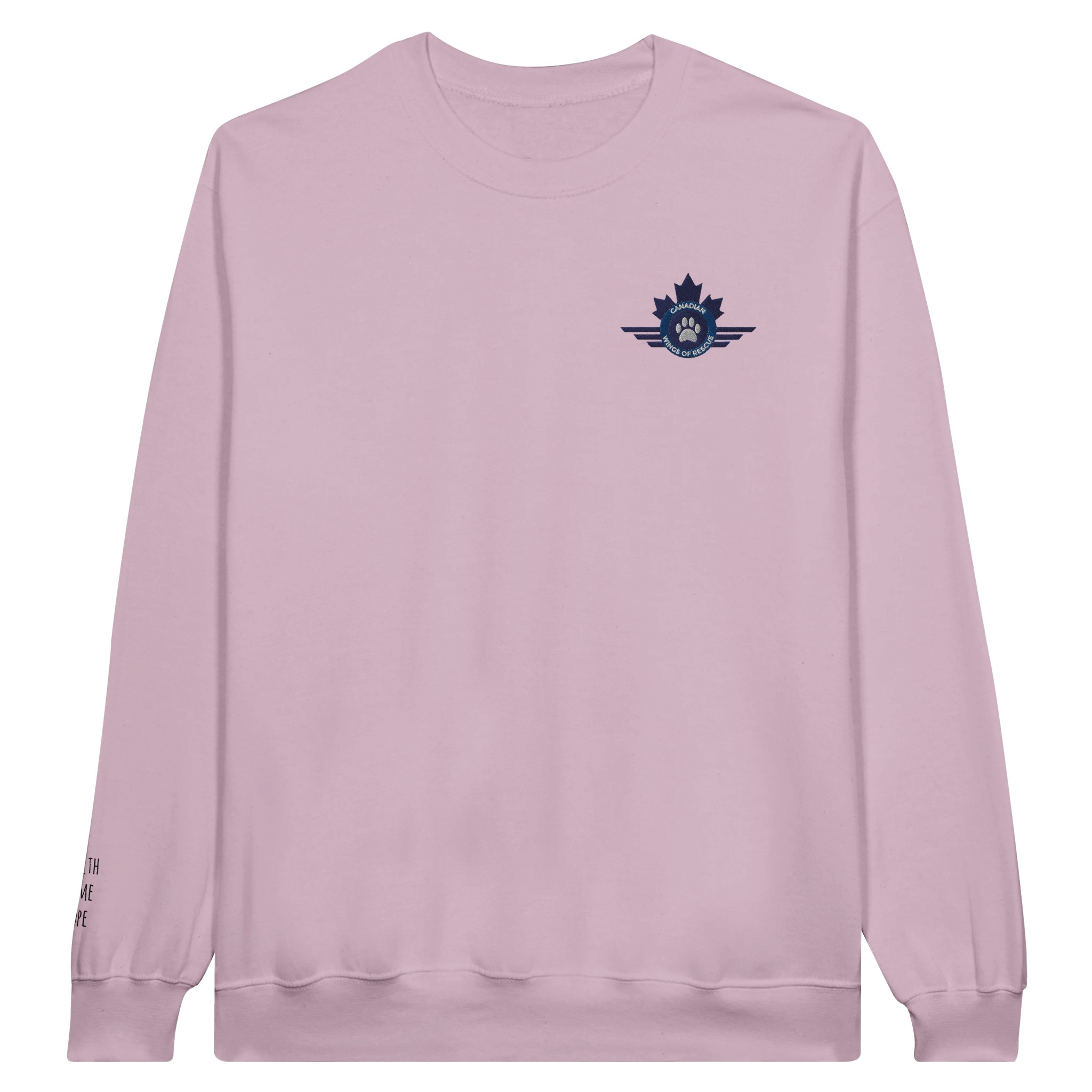 Embroidered Unisex Crewneck – Canadian Wings of Rescue